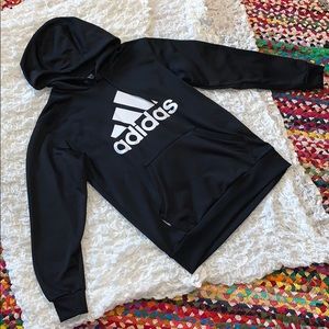 black adidas sweatshirt